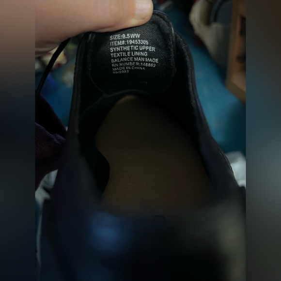 9.5ww Torrid Women’s Black Shoes with white soles - Picture 7 of 11